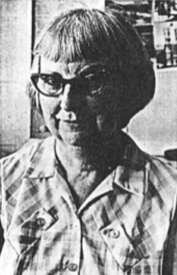 Dr. Grace Thomas in 1974